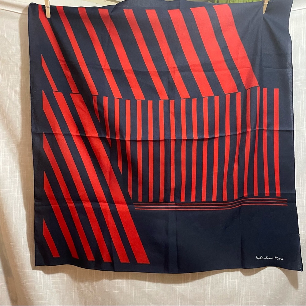 Vintage Valentina Fiore scarf